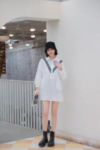 2021早秋新款衬衣韩版修身显瘦中长款,女装其它,蜜思优沫