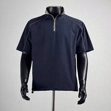 日系半拉链套头立领短袖男夏季速干工装T恤休闲上衣潮TA76-P35，男装T恤，星座208-5