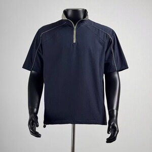 日系半拉链套头立领短袖男夏季速干工装T恤休闲上衣潮TA76-P35图片