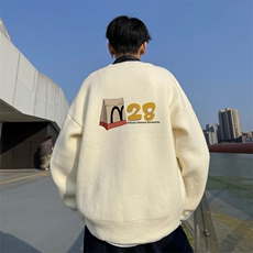高质量！秋冬季半高领毛衣男士加绒加厚线衣男针织衫男MY180-P45，男装针织衫/毛衣，电商B367