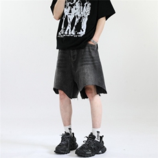 xz905-2-Z037#P45牛仔短裤，男装牛仔裤，星座905-2