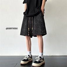 2025年夏季新款短裤高品质提花五分裤M-5XL-DK3011-特P30，男装牛仔裤，星座417-1（原电商B245）