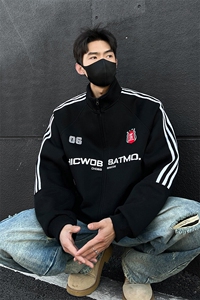 三条杆开衫绣花外套男 cp103-特p：70图片