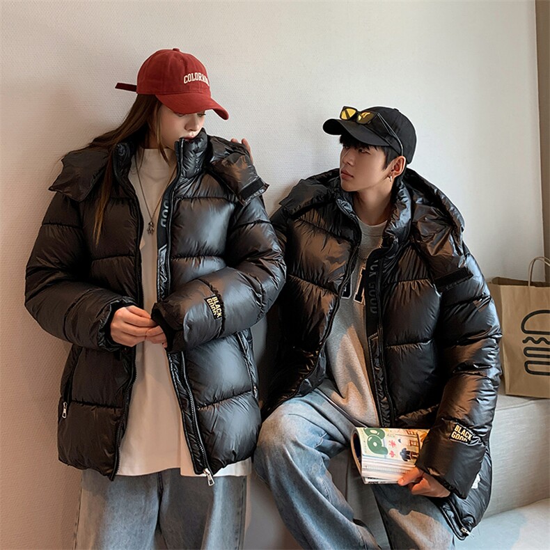 M9908-P85美式宽松型中性连帽潮牌棉服面包服,男装棉衣,星座1501-1