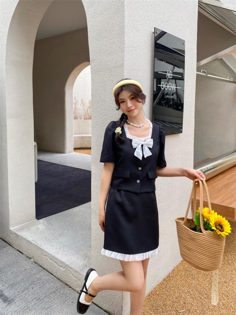 小香套装，女装职业装，布落阁