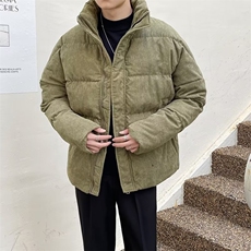 新款立领棉衣男冬季加厚棉袄外套韩版潮流宽松潮牌面包棉服MA19，男装棉衣，星座1116A-2（原606A-1）