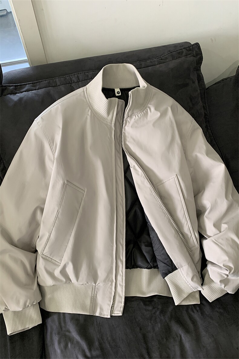 冬季教练飞行夹克加厚棉衣cleanfit短款外套男5D1199-TP48不,男装夹克,电商A102