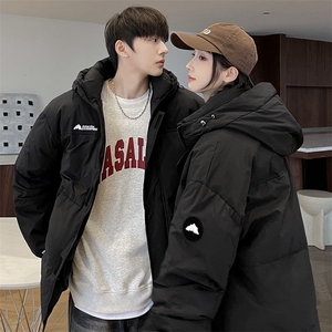 羽绒服男冬季新款港风宽松情侣白鸭绒外套YR920-P160(控价208元图片