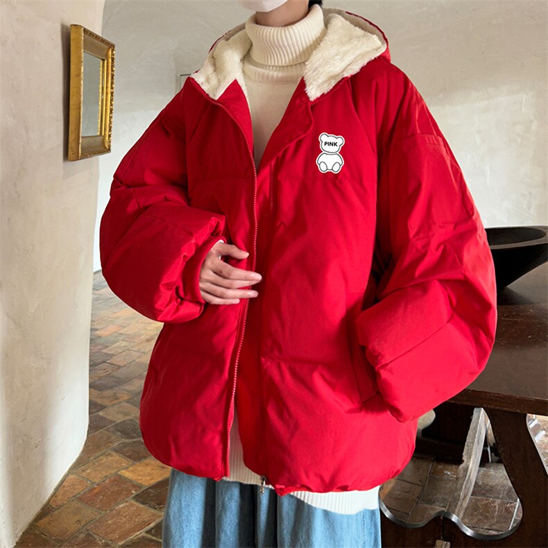 控128加绒面包服男大码羊羔毛棉衣男MY16292-P100,男装棉衣,电商A040