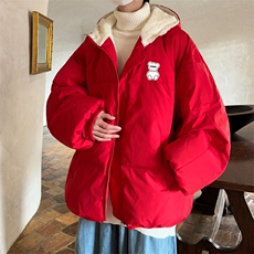 控128加绒面包服男大码羊羔毛棉衣男MY16292-P100，男装棉衣，电商A040