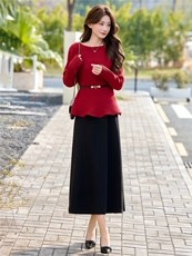 高级感优雅气质小香风套装2026年春季新款气质显瘦减龄短裙两件套，女装套装/套裙，意芙