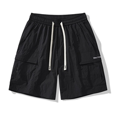 ins美式印花潮牌复古时尚休闲夏季宽松五分短裤YF673特p28，男装牛仔裤，星座610B-1