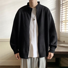设计感宽松男毛衣开衫慵懒风针织衫外套KS2333-78，男装针织衫/毛衣，星座1212