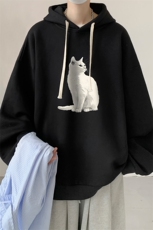 连帽卫衣男大码胖子帽衫大号运动服WY2407-P35，男装卫衣，电商A040