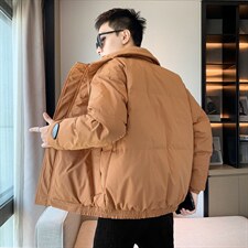 酒店风冬季棉衣男加厚棉袄外套ins情侣款面包棉服M0707-P108，男装棉衣，星座308B-2