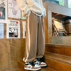 巨火爆休闲裤男加绒加厚宽松阔腿束脚裤416B-KLJ309-P60限78，男装休闲裤，星座416B-1