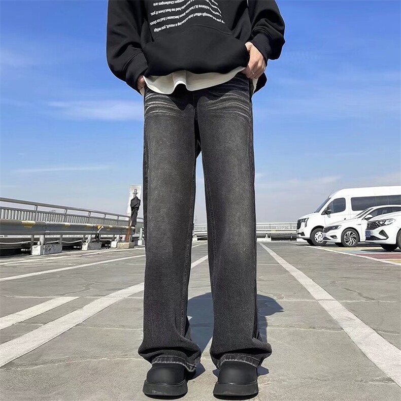 美式牛仔裤男款秋季长裤潮Y9106P45,男装牛仔裤,星座1116-2