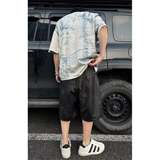 扎染t恤男短袖ins港风日系原宿风纯棉半袖上衣服T2811，男装T恤，星座1116A（原606A-3）