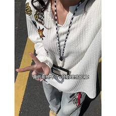 XZ809A/SYR30/特P19/控38肌理感V领长袖T恤卫衣，男装T恤，星座809A(原222-1)