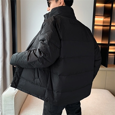 （）卡通工重艺立领潮牌宽松落肩情侣200斤团体情侣羽绒服，男装羽绒服，星座301D-4(原星座1004-4）