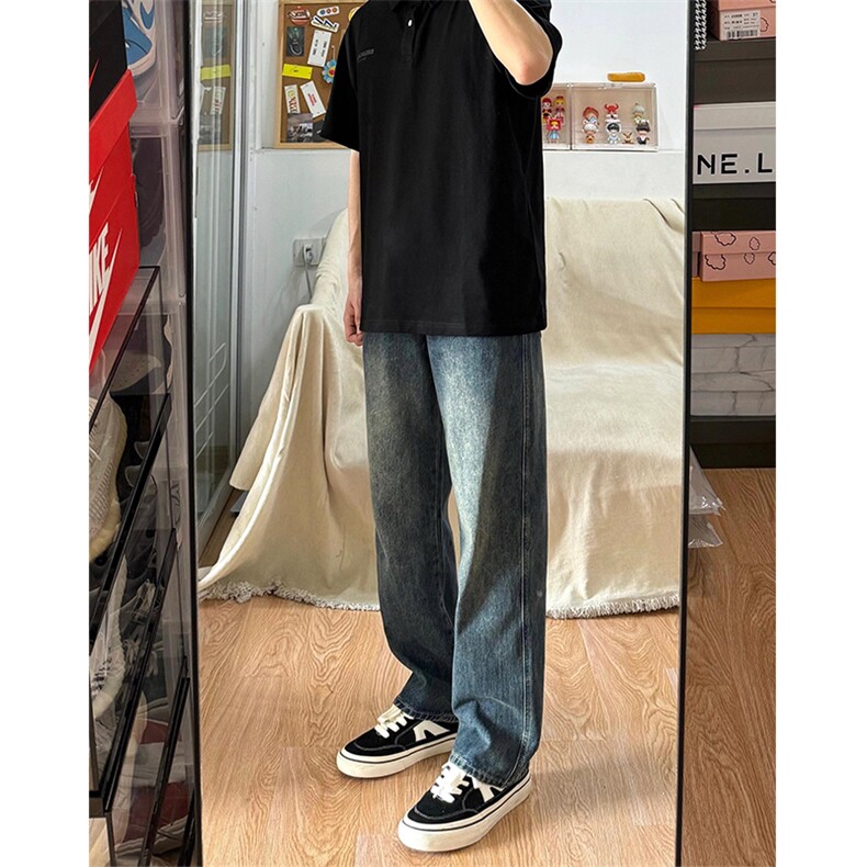 大货高品质弹力款美式休闲复古水洗长裤610A-1-YK0010-P53,男装休闲裤,星座610A-1