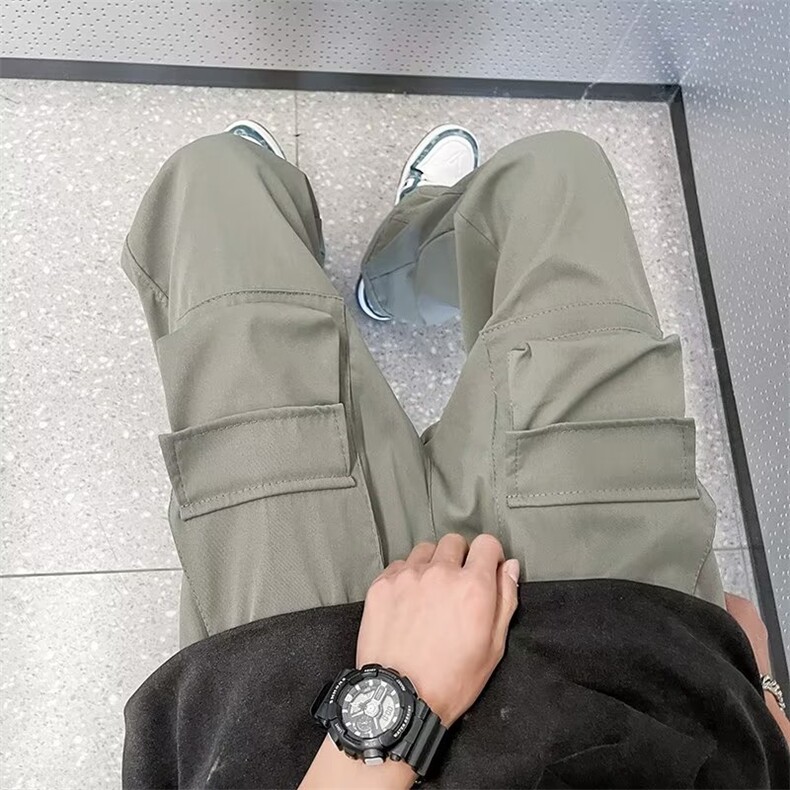 男春夏新款青少年时尚纯棉休闲裤B312P38,男装休闲裤,星座1116-2