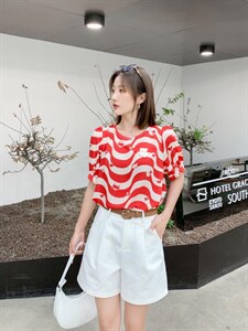 夏季时尚潮流小衫图片