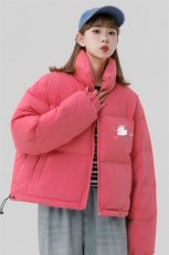 中性风新款冬季时尚百搭宽松字母印花棉服外套MY6500特批75控128，男装棉衣，电商A268