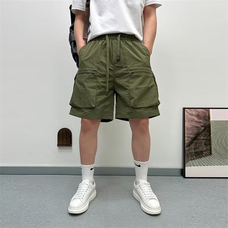 欧洲站夏季新品薄款短裤男速干运动沙滩裤休闲宽松潮流男士五分裤,男装牛仔裤,星座506A