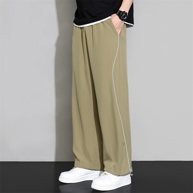 潮流前线日系潮牌夏季新款男士设计感宽松休闲裤CK2320-P40,男装休闲裤,星座717