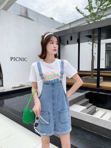 2021夏季新款背带裤，女装，雪儿诱惑