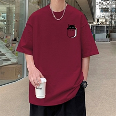 酒红色