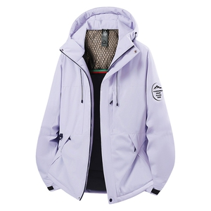 石墨烯棉衣加厚保暖冲锋外套男情侣登山服棉衣M6618-P75图片