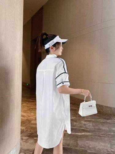 爱美欧夏季新款衬衫连衣裙，女装衬衫，爱美欧