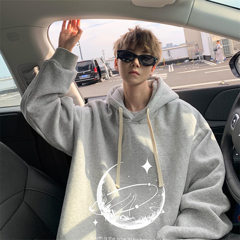 连帽卫衣男大码胖子帽衫大号运动服WY2457-P35,男装卫衣,电商A040