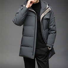 B2176钱塘2020-3冬季继续90白鸭绒连帽羽绒服男装羽绒服P270，男装羽绒服，钱塘207-3