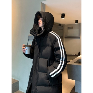 90%绒羽绒服 D5580-TP235328 美式高街痞帅百搭连帽保暖外套图片