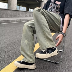 美式牛仔裤男春秋新款休闲直筒裤NT752P40，男装牛仔裤，星座1116-2