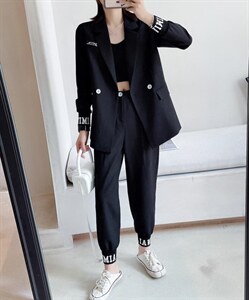 秋季款 西装两件套,女装西装,秀禾