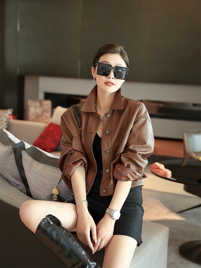 专业皮衣，女装皮衣，密斯倩