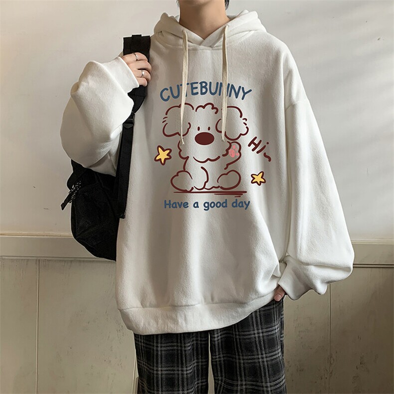 连帽卫衣男大码胖子帽衫大号运动服WY2434-P35图片