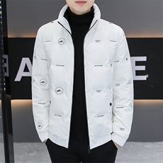 1018-MY926-P70棒球领棉衣外套男士2025冬季新款加棉加厚立领棉服，男装棉衣，星座1018