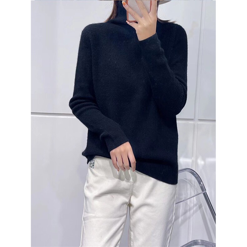 女士秋冬羊毛衫羊毛元宝针高领柔软贴肤保暖舒适，女装羊毛衫，魅途羊绒