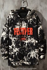 五色秋冬男士字母印花青少年卫衣潮男连帽花卫衣WY111-P65，男装卫衣，电商A128