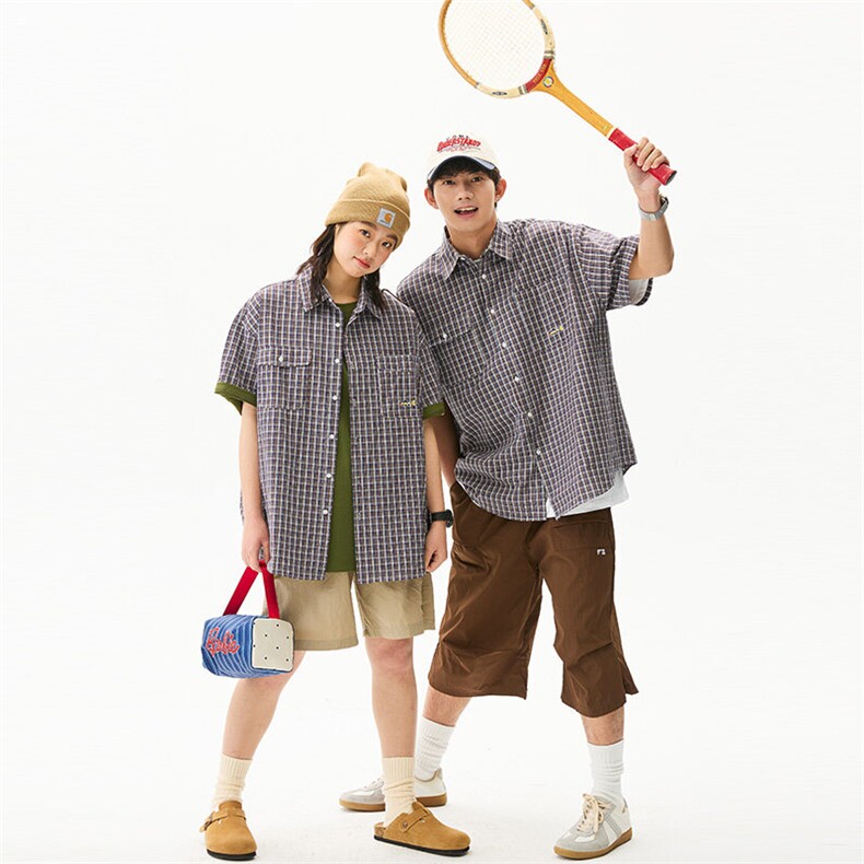 2025夏季新款原创潮牌日系男装衬衫CS320，男装衬衫，电商A101（原外27）