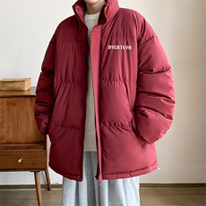 棉衣男冬季新款港风宽松立领羽绒棉面包服学生棉服MF600-P58(现货，男装棉衣，星座214-3