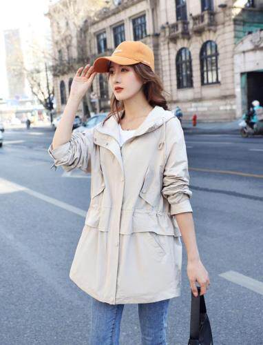 春装新款风衣，休闲时尚大气，女装风衣，红嘴鸥