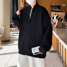 开衫毛衣男款秋冬季慵懒风针织衫外穿男士拉链线衣服外套M2404，男装针织衫/毛衣，星座1116A-1（原606A）