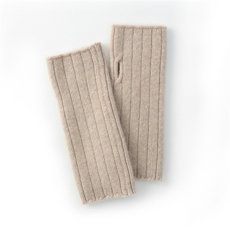 2025新款时尚百搭通勤想连指手套，手套，朝思纯山羊绒