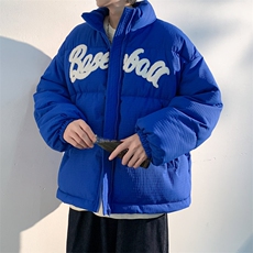 光影2023冬季新款毛巾绣立领棉衣玉米格加厚棉服外套MYTC157P95，男装棉衣，电商B220